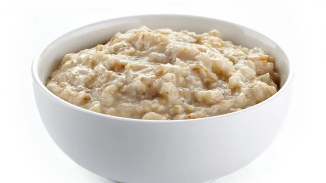 Oatmeal in a bowl
